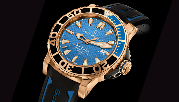 優美藍調  寶齊萊柏拉維深潛腕錶