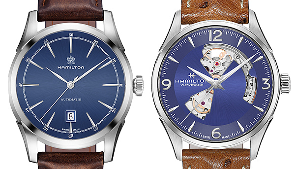 揮灑湛藍深魅力重奏　HAMILTON兩大旗艦系列