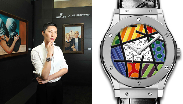 多國藝術家創作聯名腕錶　HUBLOT創新藝術展