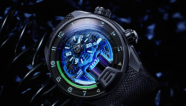 光源與液體的美妙組合　HYT H4 NEO腕錶