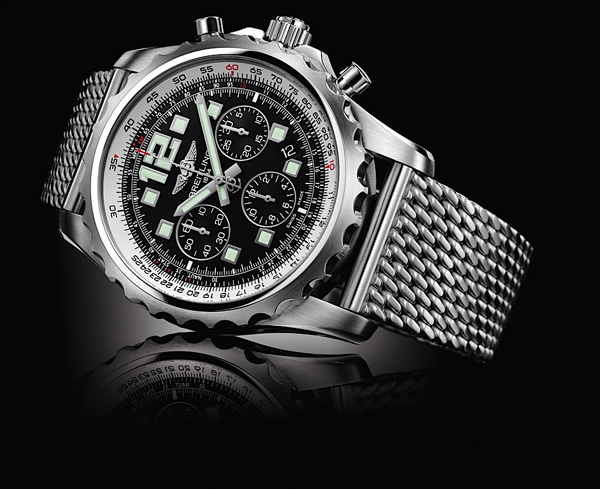 2011百年靈Pre-Basel - 太空自動腕錶〈CHRONOSPACE AUTOMATIC〉