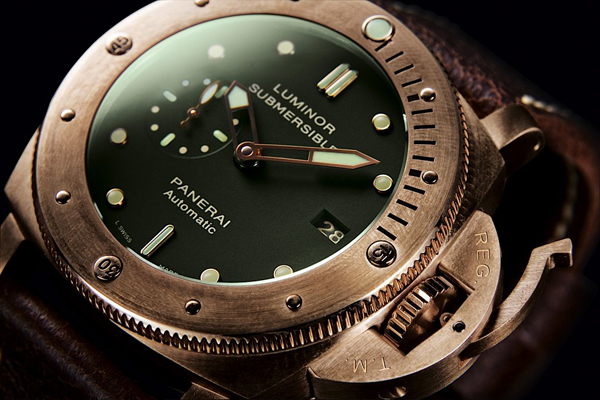 沛納海LUMINOR SUBMERSIBLE 1950 3 DAYS AUTOMATIC BRONZO – 47MM