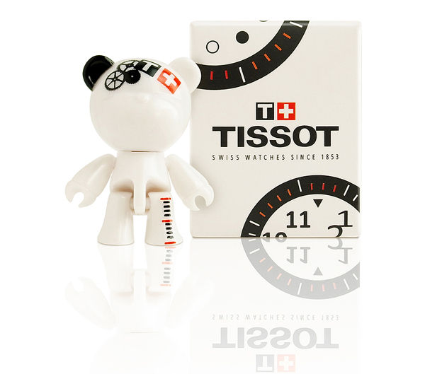 天梭表推出限量迷你小熊公仔