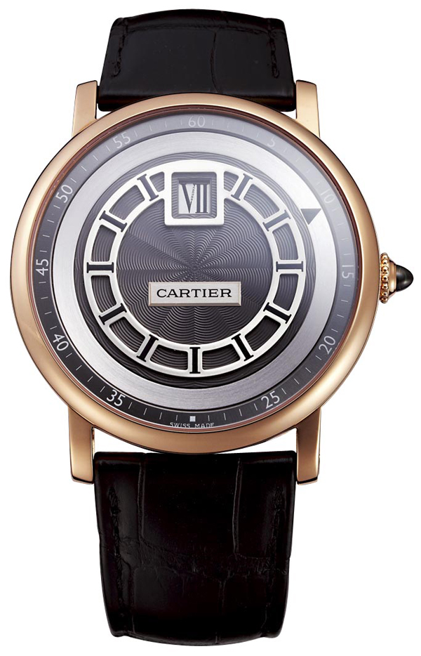 【用iPhone看城邦名錶】互不干擾的時間指示 CARTIER跳時腕錶