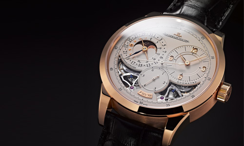 JAEGER-LECOULTRE積家Duometre Quantieme Lunaire月相日曆腕錶