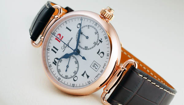 LONGINES Column-Wheel Single Push-Piece Chronograph