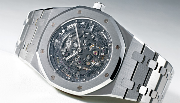 AUDEMARS PIGUET 皇家橡樹系列超薄鏤空腕錶限量版