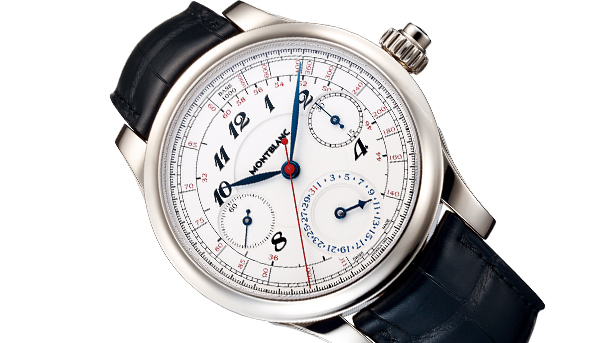 萬寶龍 Villeret 1858複刻測速儀日曆計時碼錶