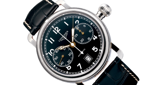 LONGINES浪琴 Avigation Oversize Crown 源於古典的飛行精神