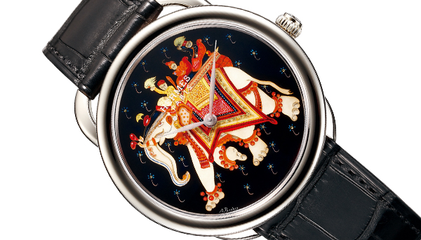 HERMES愛馬仕 Arceau Beloved India 大明火琺瑯腕錶