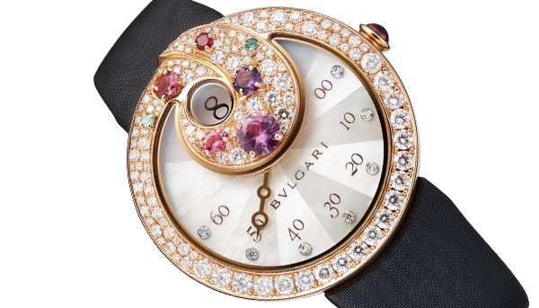 BVLGARI寶格麗 Berries甜莓果跳時分針逆跳腕錶