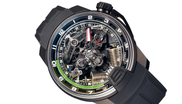 HYT H2 Titanium Black DLC 液體與機械交融