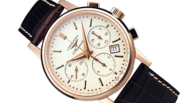 高檔機制平價化 浪琴The LONGINES導柱輪計時碼錶