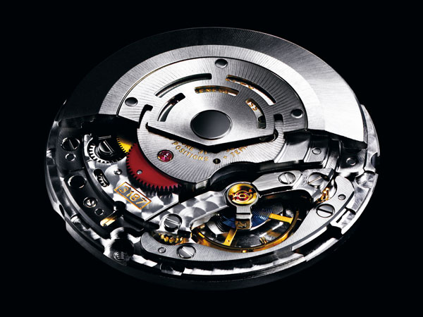 勞力士ROLEX探險家二代Explorer II 216570的3187自製機芯。