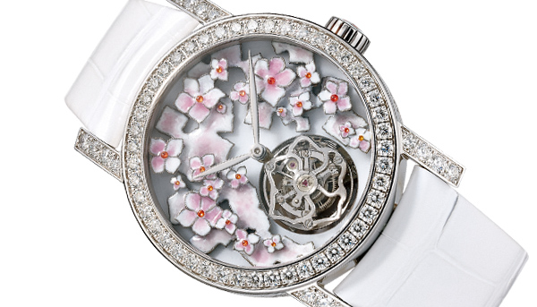 旖旎花朵的法式浪漫 CHAUMET Hortensia Tourbillon