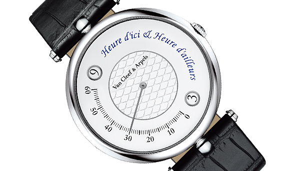 系列首款雙時區功能　梵克雅寶Pierre Arpels系列雙時區複雜功能腕錶