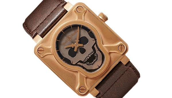 改頭換面的當家骷髏　BELL & ROSS BR01 Skull Bronze腕錶