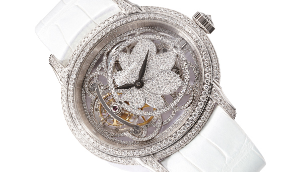 千禧滿鑽陀飛輪　愛彼Millenary Tourbillon腕錶