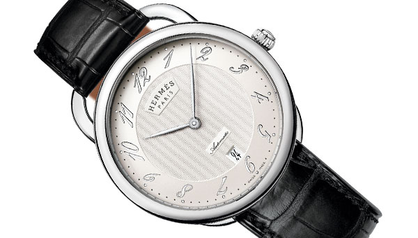 自製機芯強化體質 HERMES Arceau機械腕錶