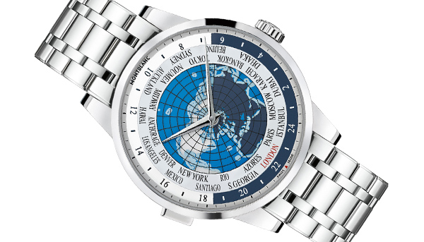 時區功能普及化 萬寶龍 Heritage Spirit Orbis Terrarum世界時間腕錶