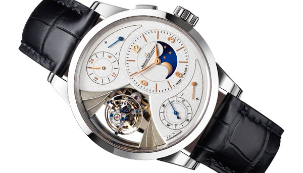 雙翼輪系的高階應用 JAEGER-LECOULTRE Duometre Sph?rotourbillon Moon