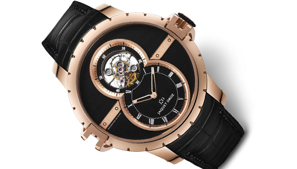藍寶石水晶陀飛輪框架 JAQUET DROZ Tourbillon SW腕錶