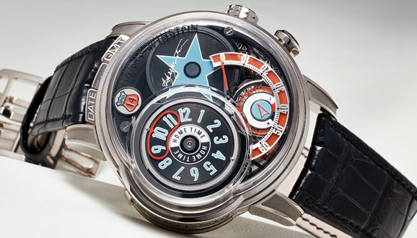 變臉更換功能 HARRY WINSTON Opus 14腕錶