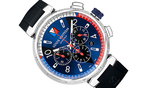 迎向海洋 LOUIS VUITTON Tambour Navy Chronograph計時碼錶