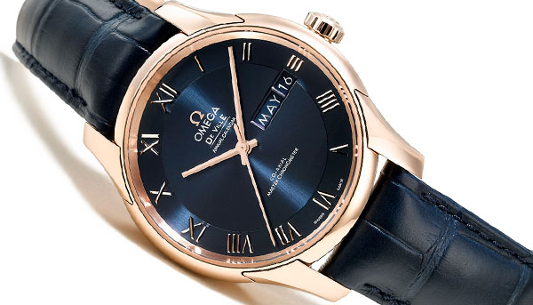 文雅風格強悍芯 OMEGA De Ville Hour Vision年曆腕錶