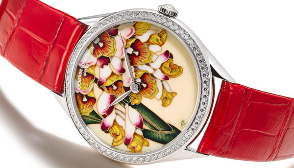 取法經典植物圖鑑 江詩丹頓藝術大師「花之神殿」腕錶