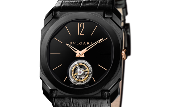 史上最薄陀飛輪現身！BVLGARI Octo Ultranero Finissimo Tourbillon
