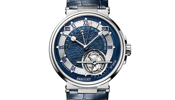 三大複雜合為一 寶璣Marine時間等式萬年曆陀飛輪腕錶