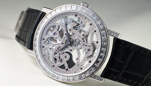 PIAGET伯爵2013年SIHH日內瓦高級鐘錶展精選錶款－Altiplano鑲鑽鏤空自動上鍊腕錶