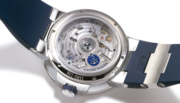 從最新科技迸出 雅典錶UN-118自動機芯