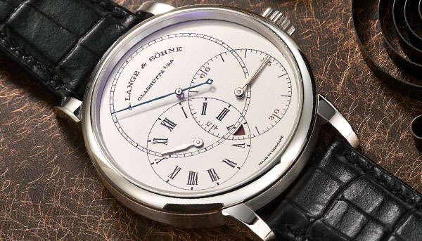 雙輪系跳秒結構 朗格跳秒腕錶Richard Lange Jumping Seconds