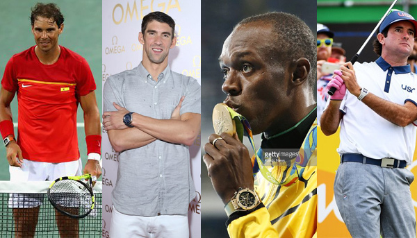 一起熱血　五位里約奧運運動員所佩戴的腕錶