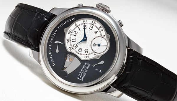 10項專利原創機芯 F.P. JOURNE Sonnerie Souveraine大自鳴腕錶