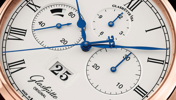 新一代德式計時機芯 格拉蘇蒂原創Senator Chronograph Panorama Date腕錶