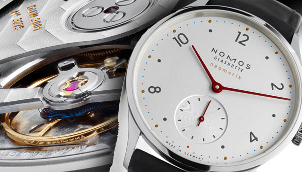 搭載全新超薄機芯 NOMOS Minimatik腕錶