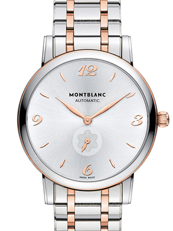 Star Classique玫瑰金雙色自動腕錶