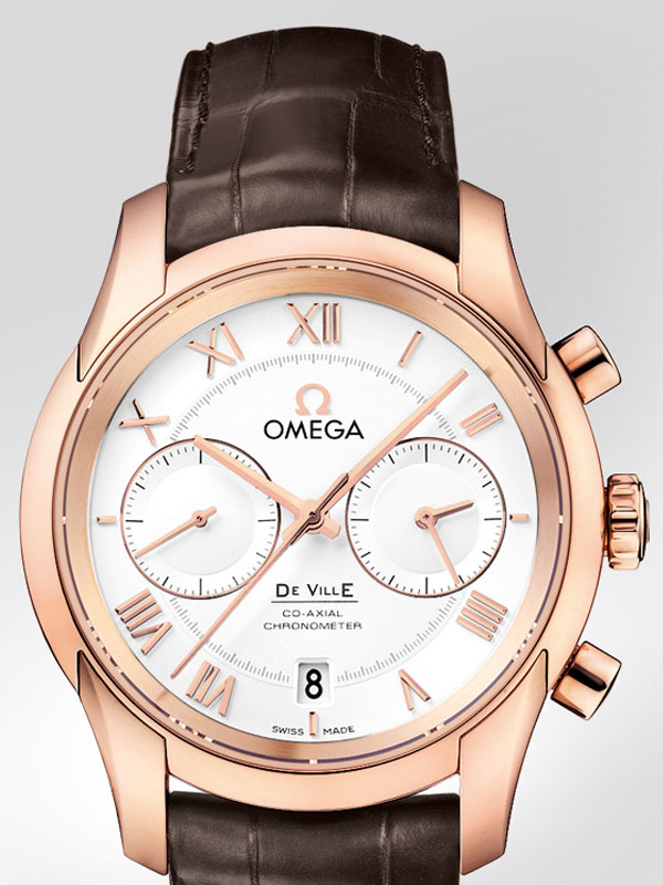 碟飛系列De Ville同軸42mm計時腕錶