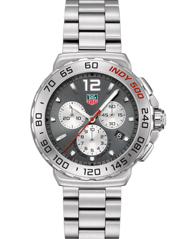 F1 Indy 500 石英計時腕錶