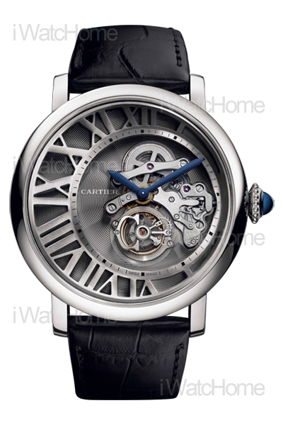 CARTIER Rotonde de Cartier Tourbillon volant Cadran Love