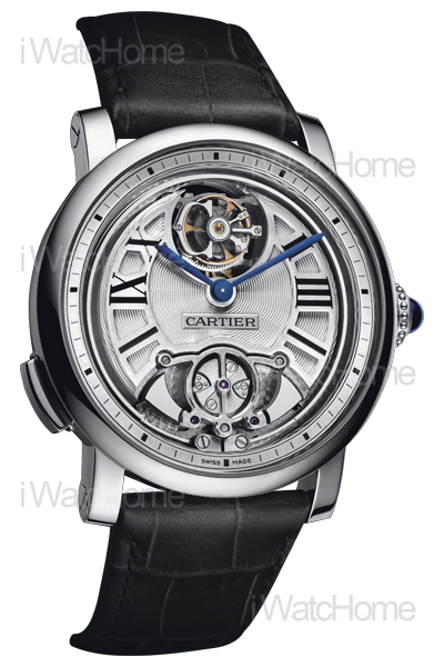 CARTIER Rotonde de Cartier浮動式陀飛輪三問腕錶