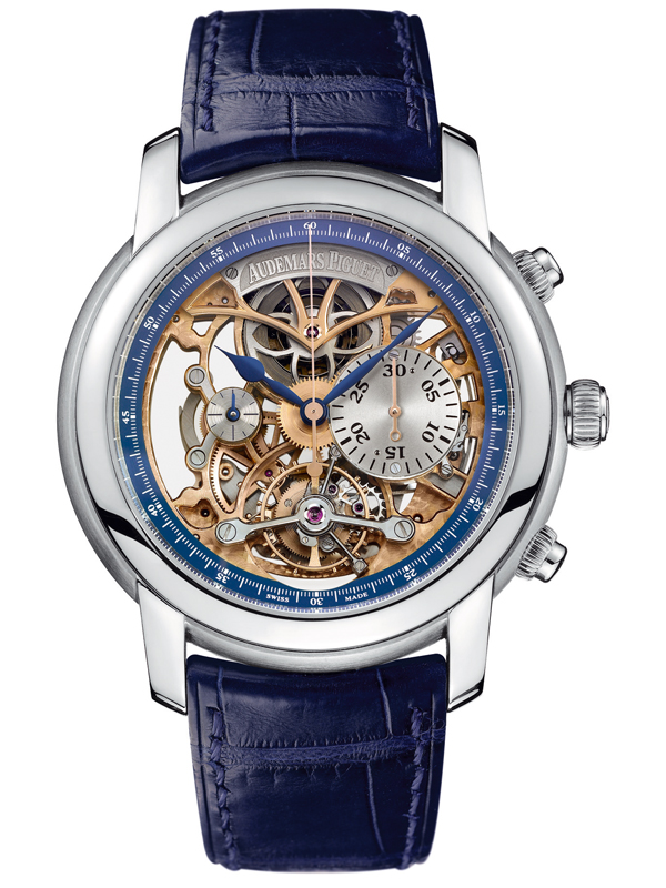 Jules Audeamrs 鏤空陀飛輪計時碼錶