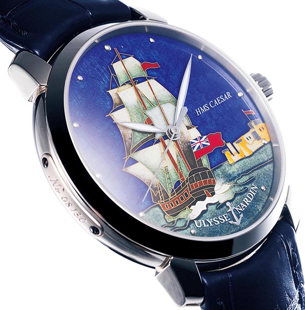 Classico鎏金珐琅腕表