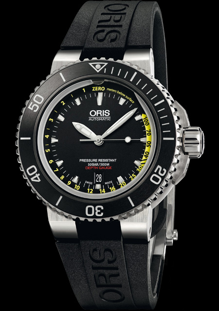 Oris Aquis Depth Gauge