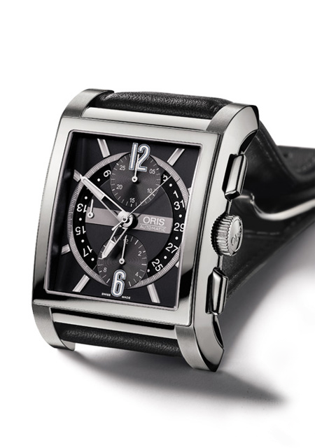 Oris Rectangular Titan Chronograph