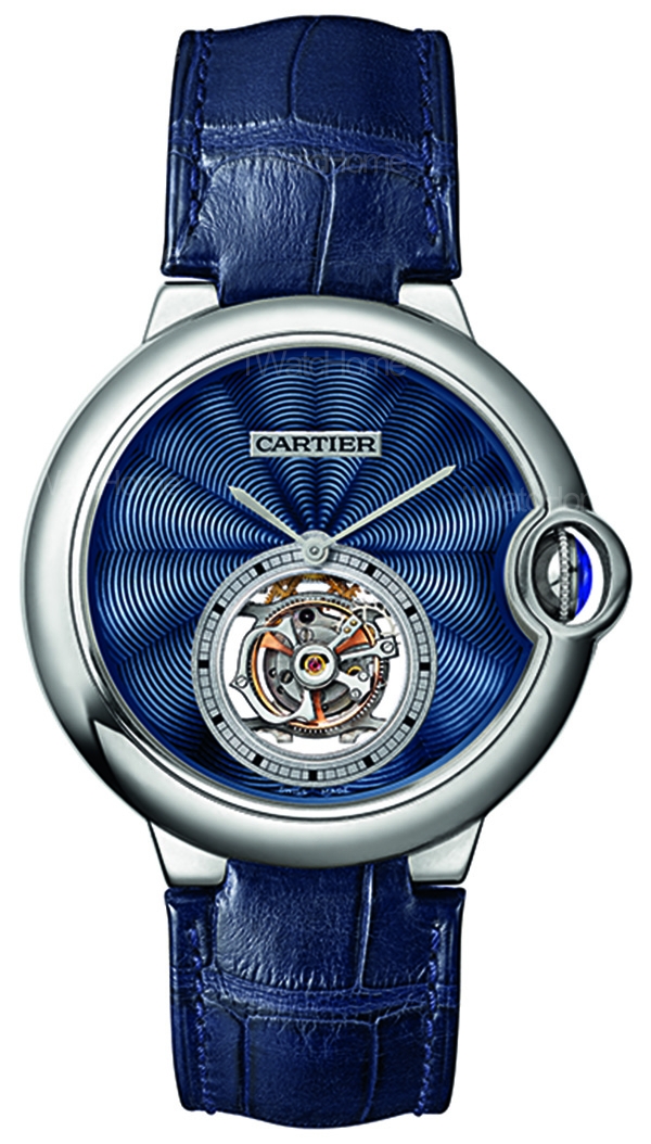 Ballon Bleu de Cartier 39mm陀飛輪琺瑯腕錶