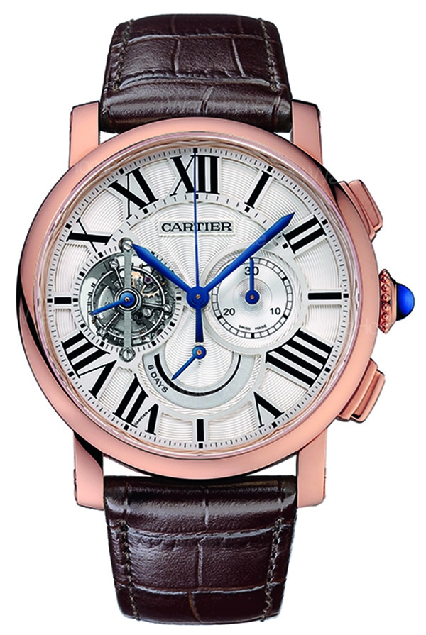 八日動力陀飛輪計時碼錶